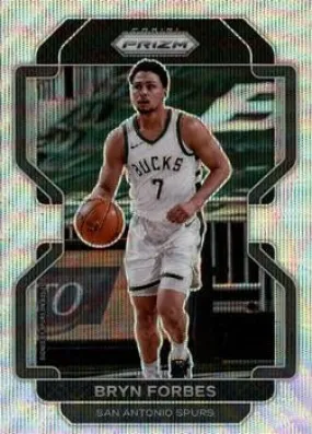 2021-22 Panini Silver Prizm Bryn Forbes 33 San Antonio Spurs